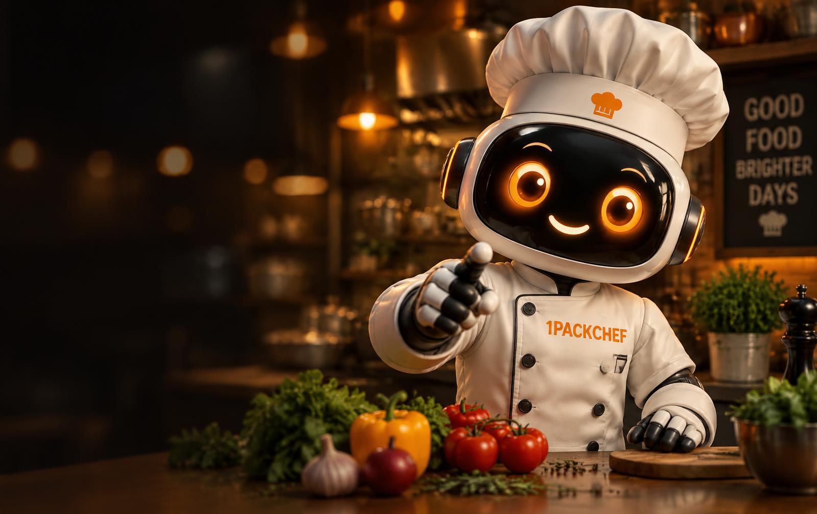 Bob, le robot chef 1PACKCHEF